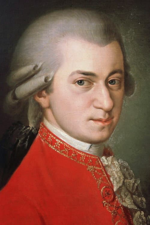 Wolfgang Amadeus Mozart headshot